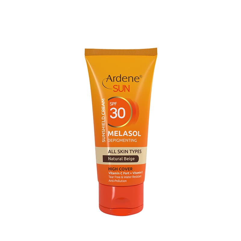 آردن سان - کرم ضدآفتاب Melasol SPF30 ضدلک با پوشش بالا - بژطبیعی