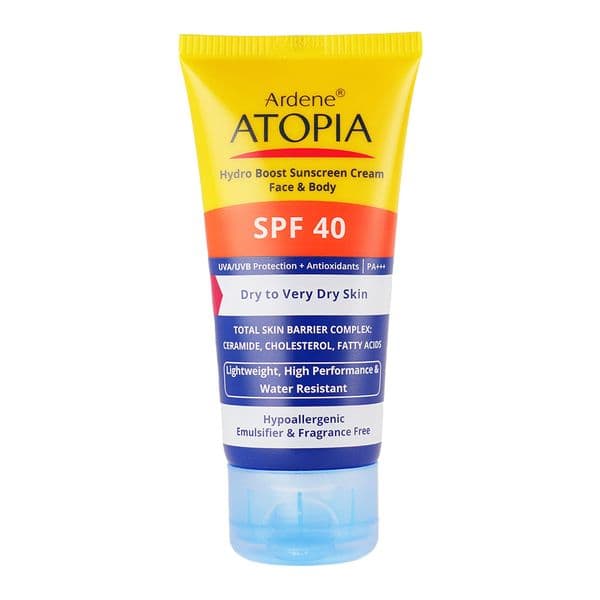 آردن آتوپیا - کرم ضدآفتاب spf40 رطوبت رسان