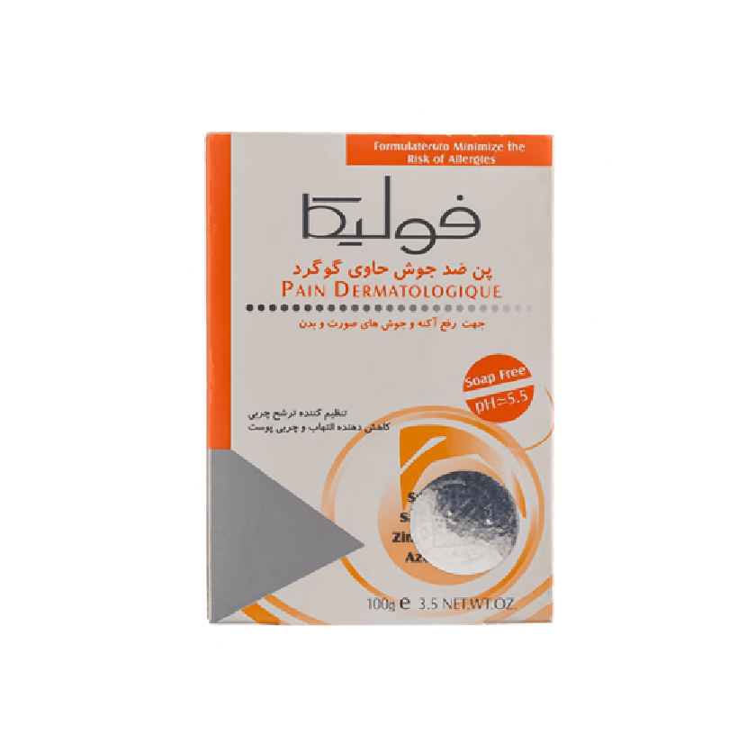 فولیکا RX- پن ضد جوش حاوی  9.5درصد sulfu bar  گوگرد 100 گرمی
