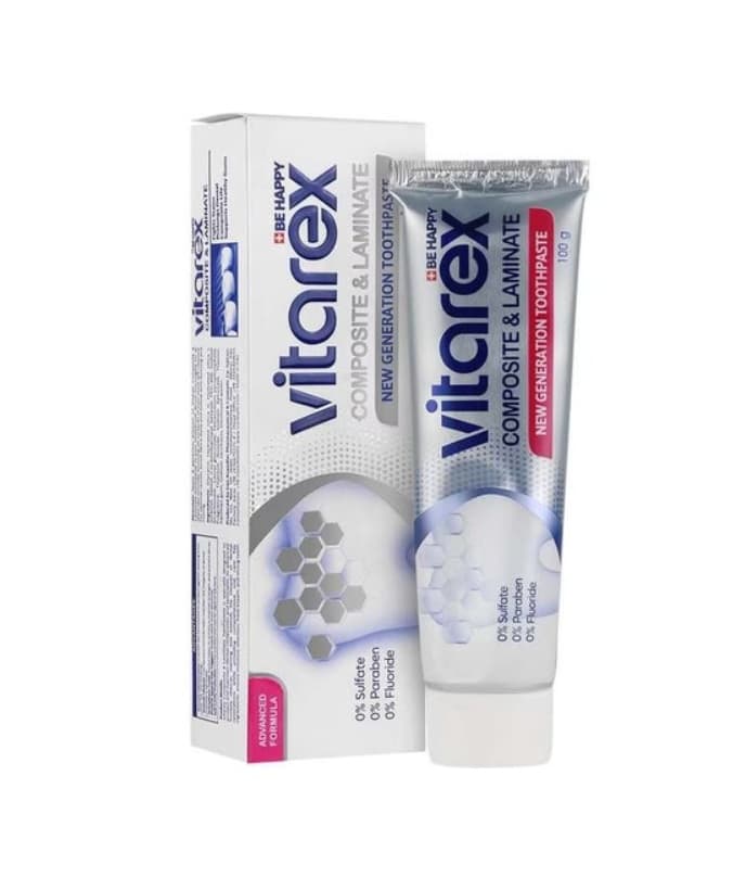 Vitarex - خمیردندان مناسب دندانهای کامپوزیت و لمینت