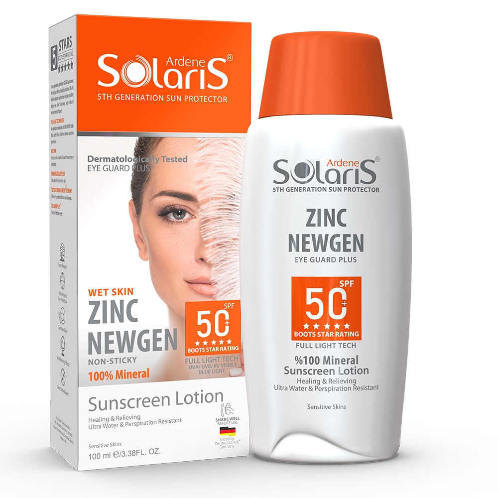 آردن سولاریس - ضدآفتاب فلوئید ضدچروک spf50 AGE Repair newgen